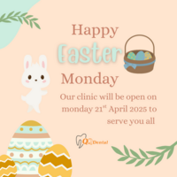 Easter Monday Notice!